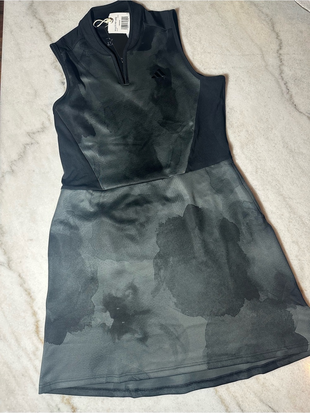 Tennis Adidas Women’s Ultimate 365 hybrid printed dress with pockets. - Picture 5 of 6